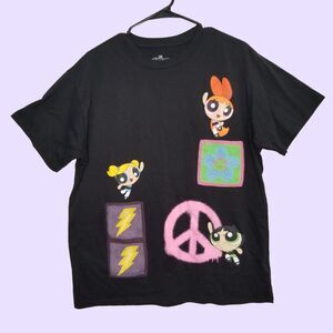 Power Puff T Shirt Super Fierce Juniors XL 15-17